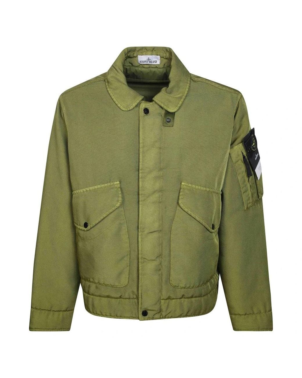 Light Jackets Stone Island de hombre de color Green