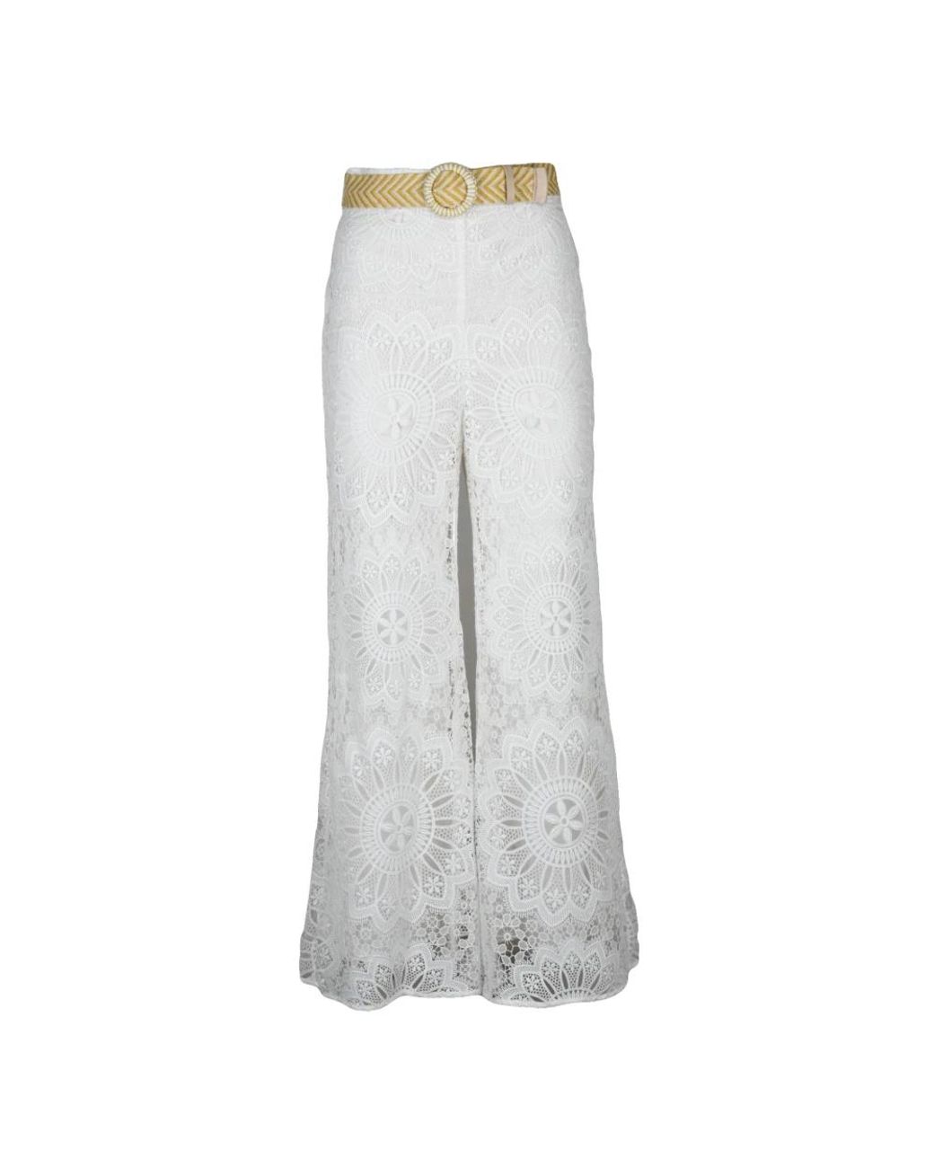 Zimmermann Gray Wide Trousers