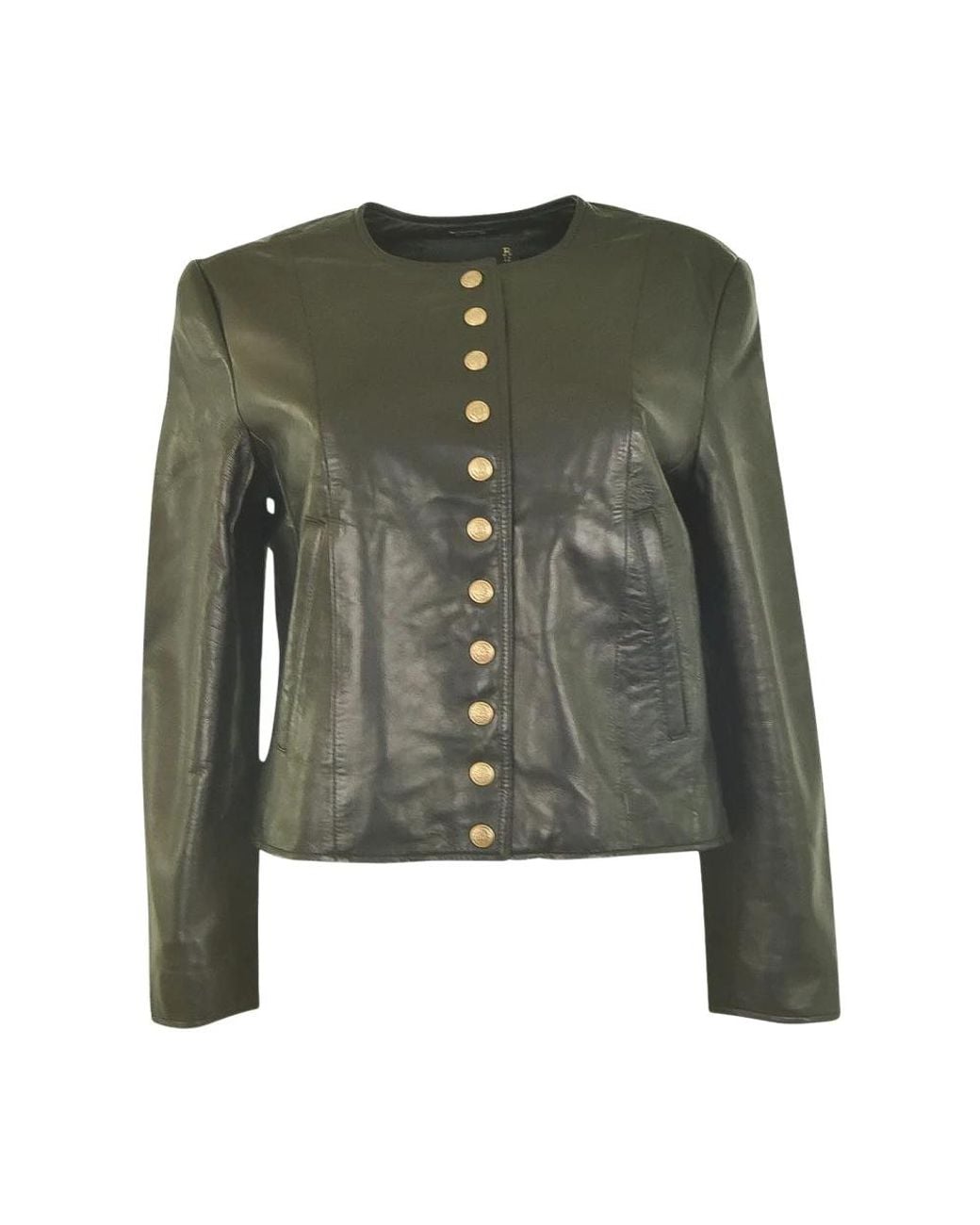 R13 Green Leather Jackets