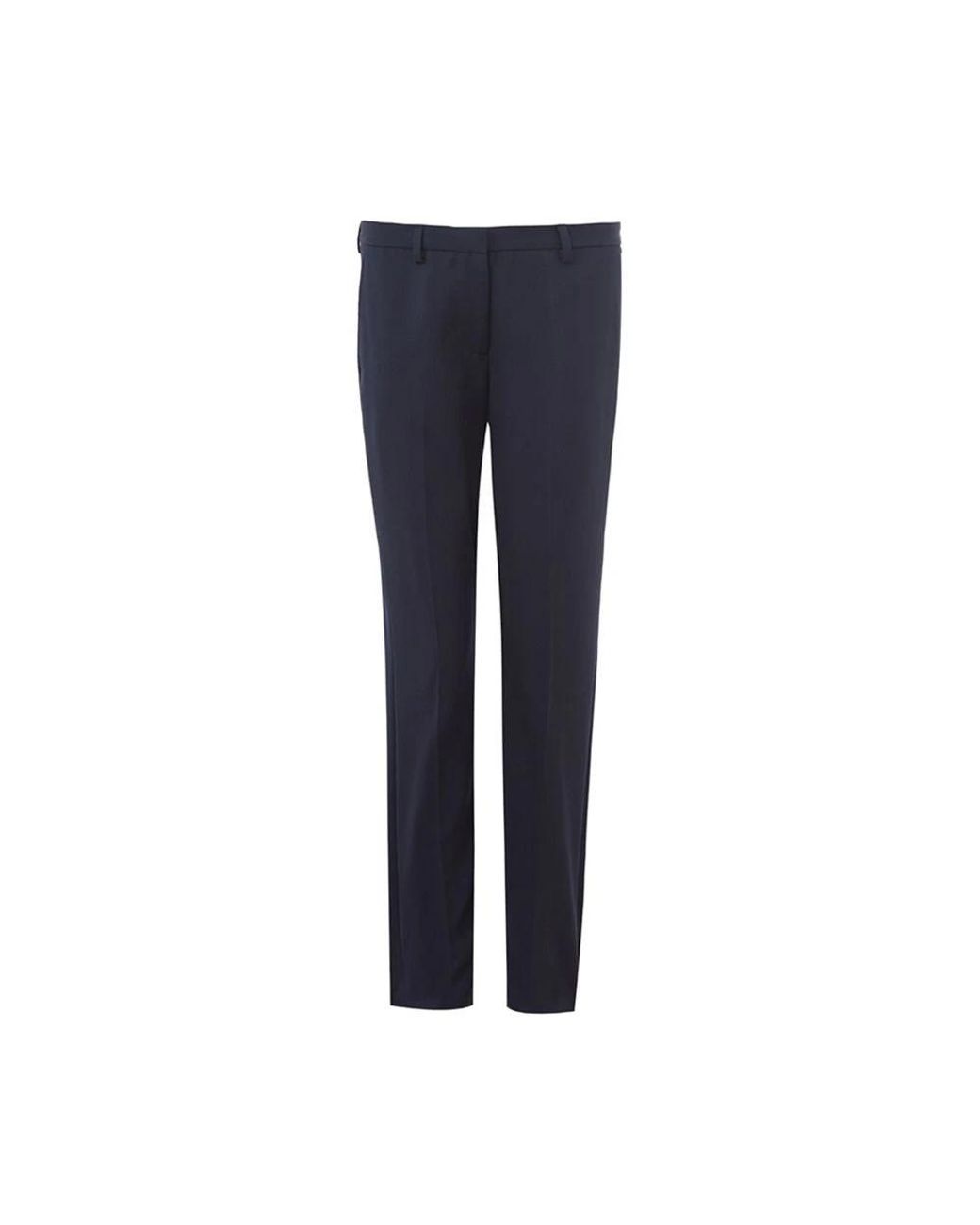 Lardini Blue Slim-Fit Trousers