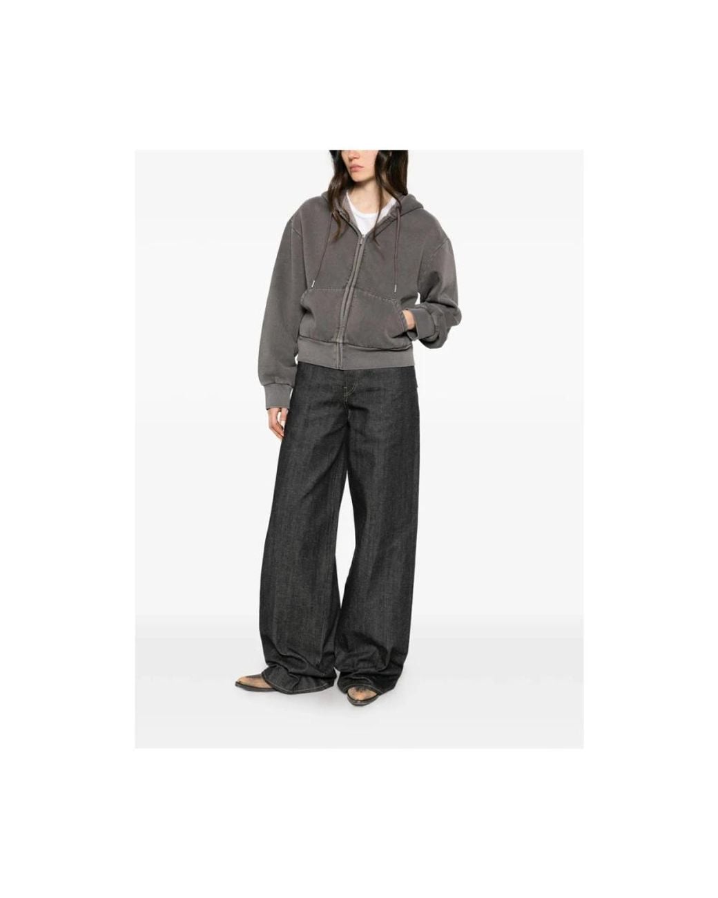 Zip-Throughs Low Classic de color Gray