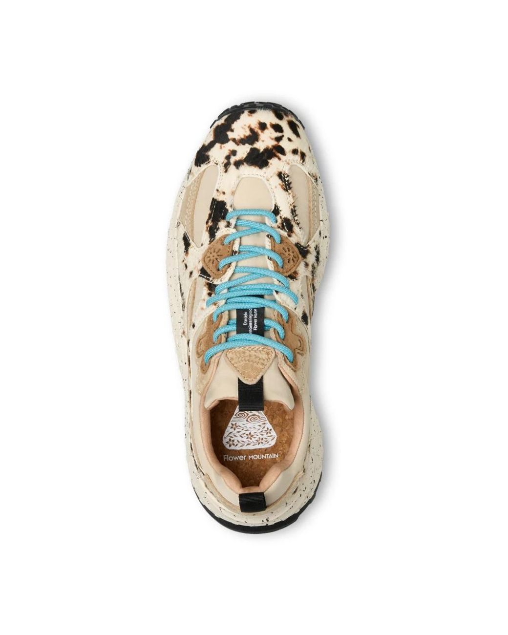 Flower Mountain Metallic Sneakers
