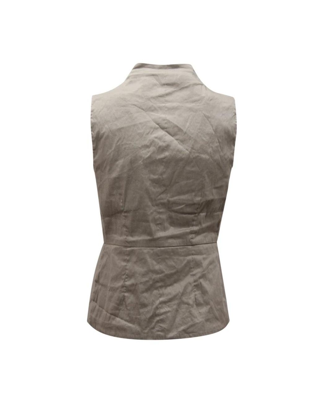 Ixos Jassen ,Grijs ,Gekreukeld Vest Gemaakt in het Brown