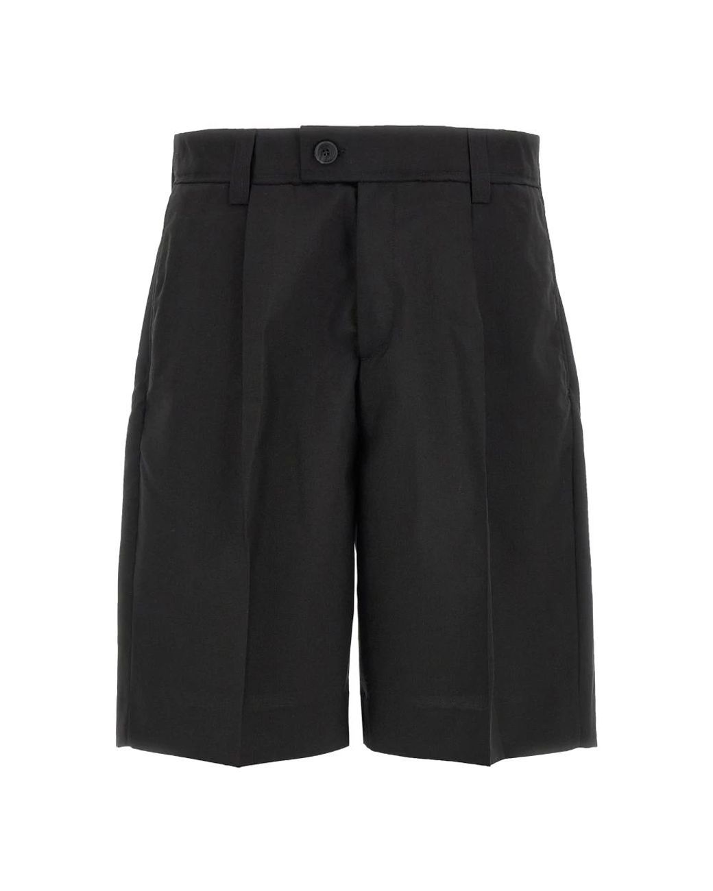 mfpen Black Casual Shorts for men