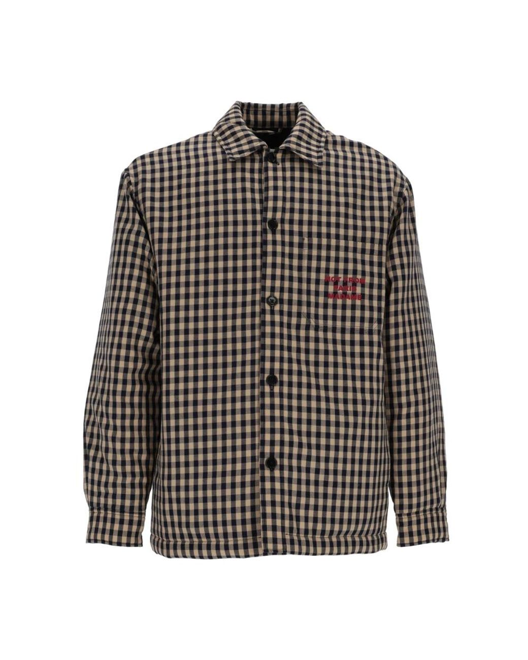 Drole de Monsieur Black Casual Shirts for men