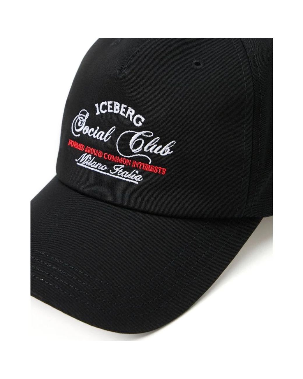 Caps di Iceberg in Black da Uomo