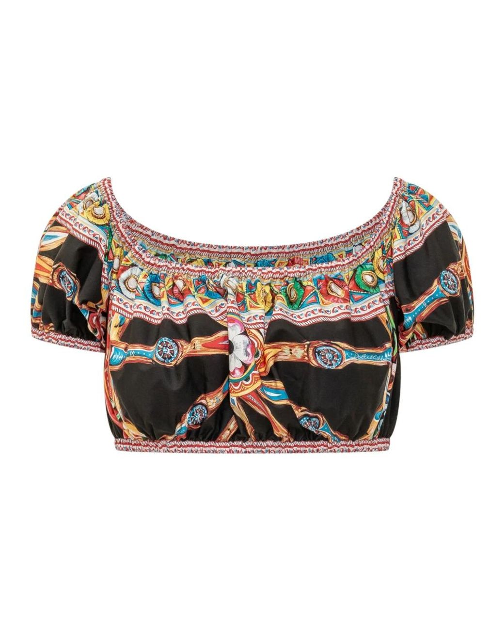 Dolce & Gabbana Blue Sleeveless Tops