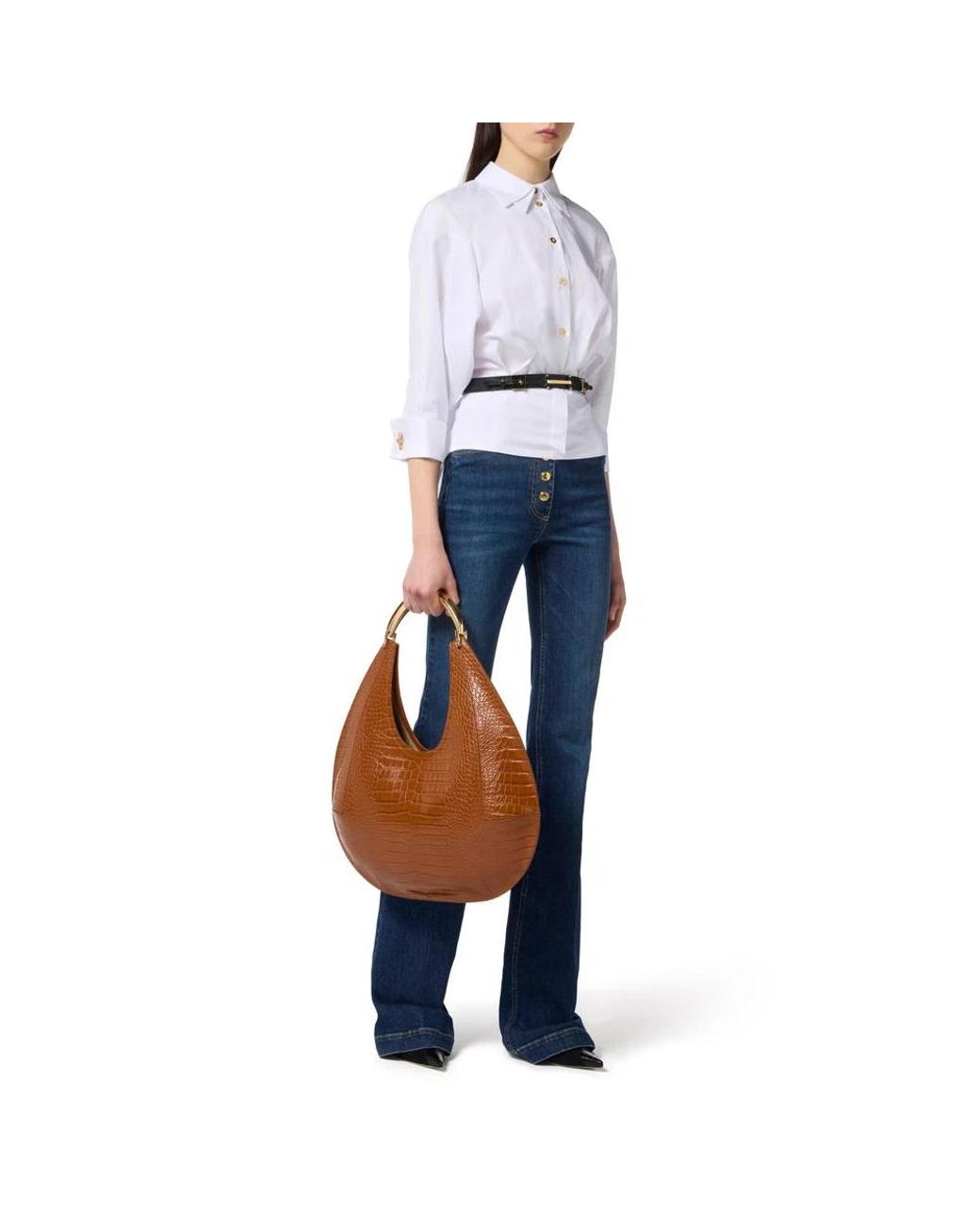 Elisabetta Franchi White Shirts
