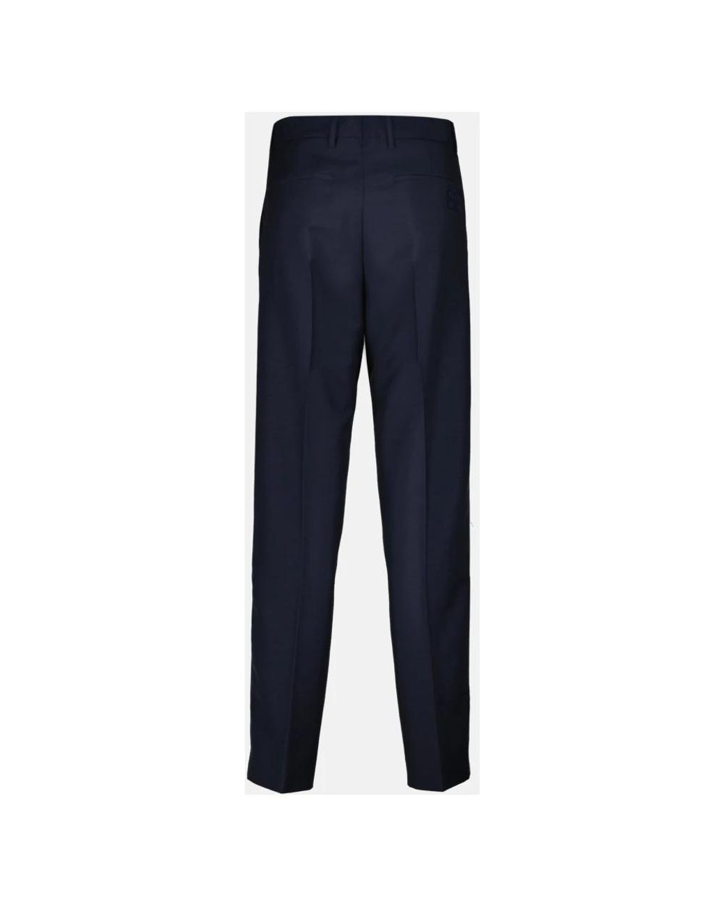 Miu Miu Blue Straight Trousers
