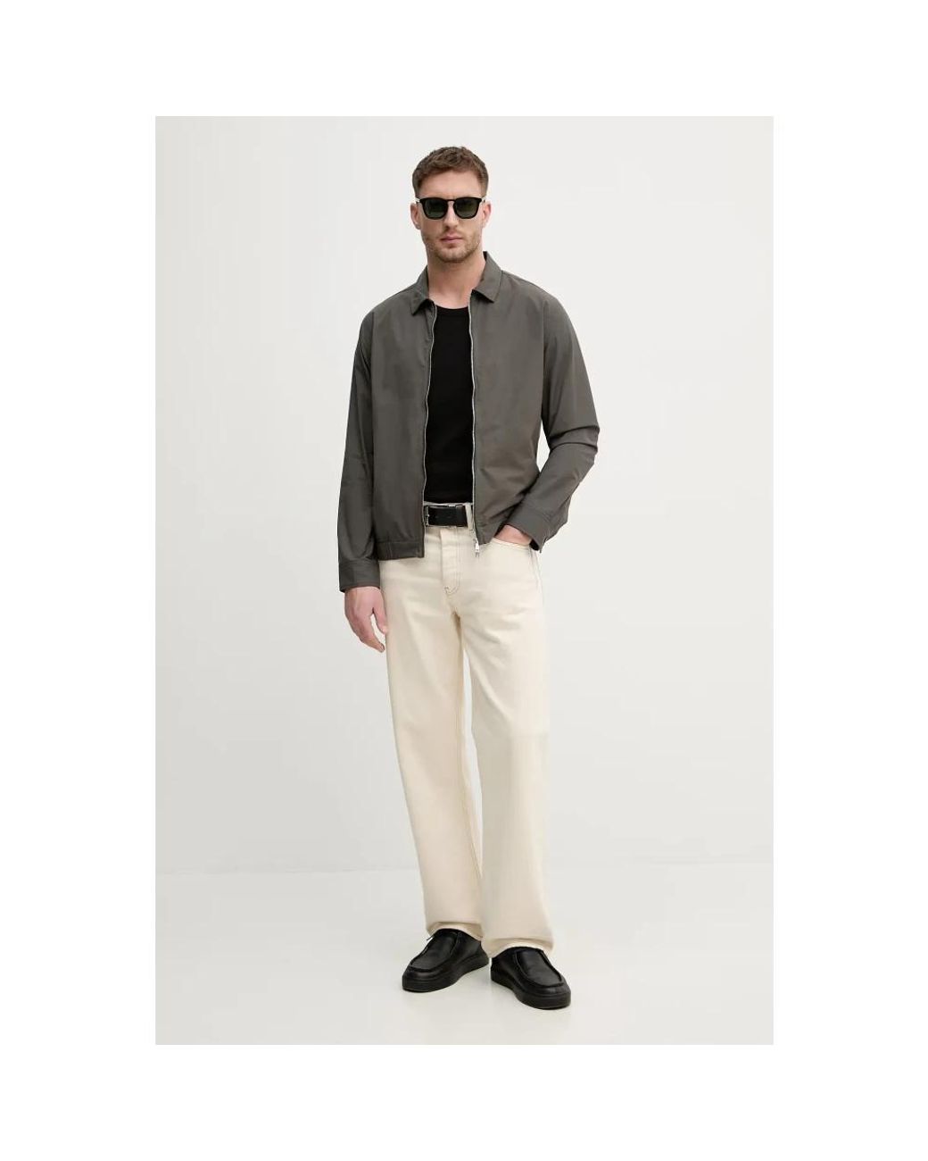 Light Jackets di Lindbergh in Black da Uomo