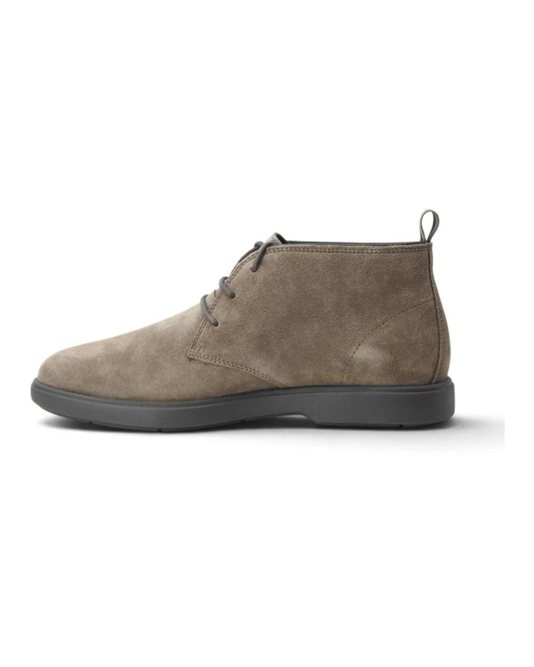 Geox Gray Lace-Up Boots for men