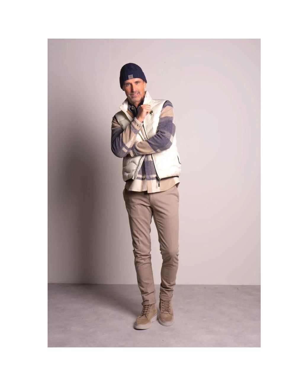 Mason's Gray Chinos for men