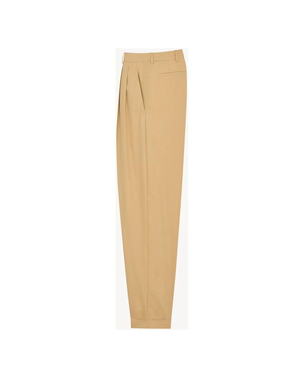 Saint Laurent Natural Suit Trousers for men