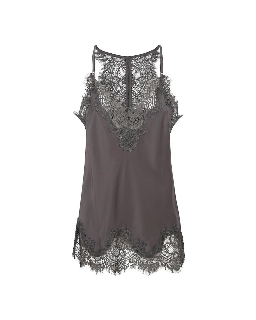 Gold Hawk Gray Sleeveless Tops