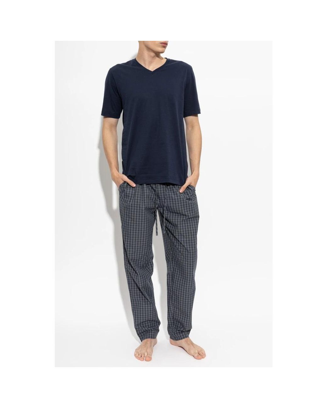 Pyjamas Hanro pour homme en coloris Blue
