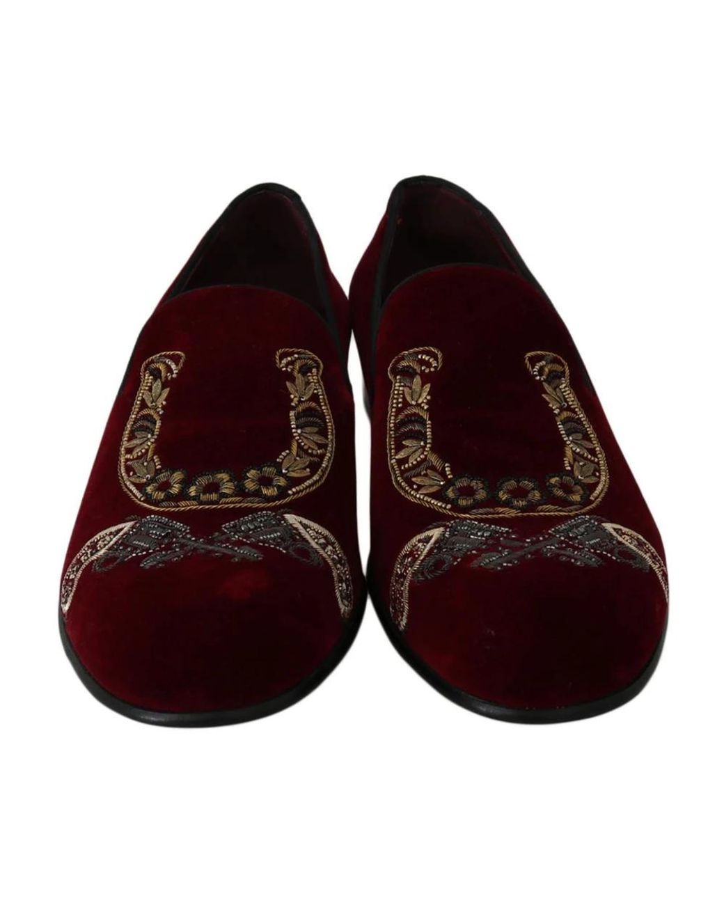 Dolce & Gabbana Red Loafers for men