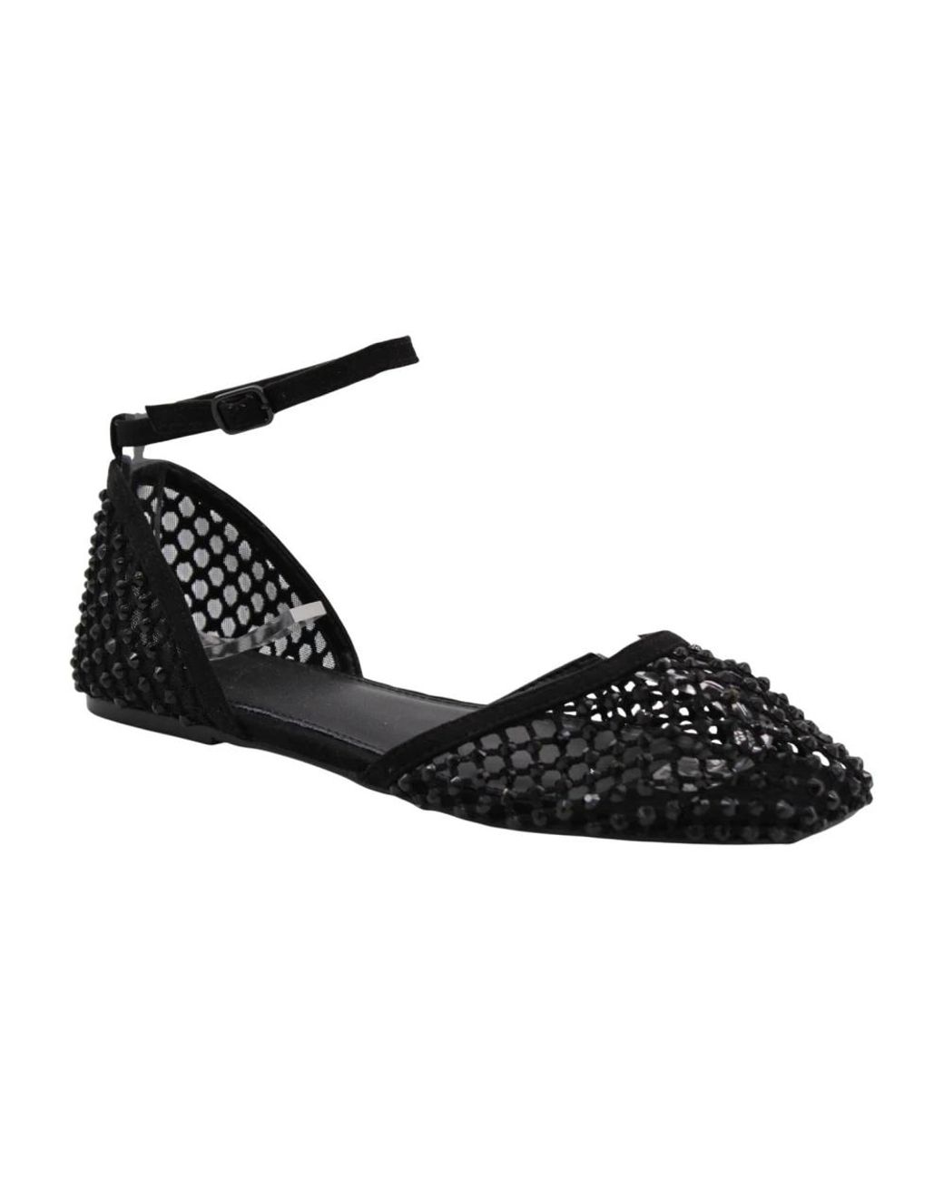 Exe' Black Ballerina Shoes