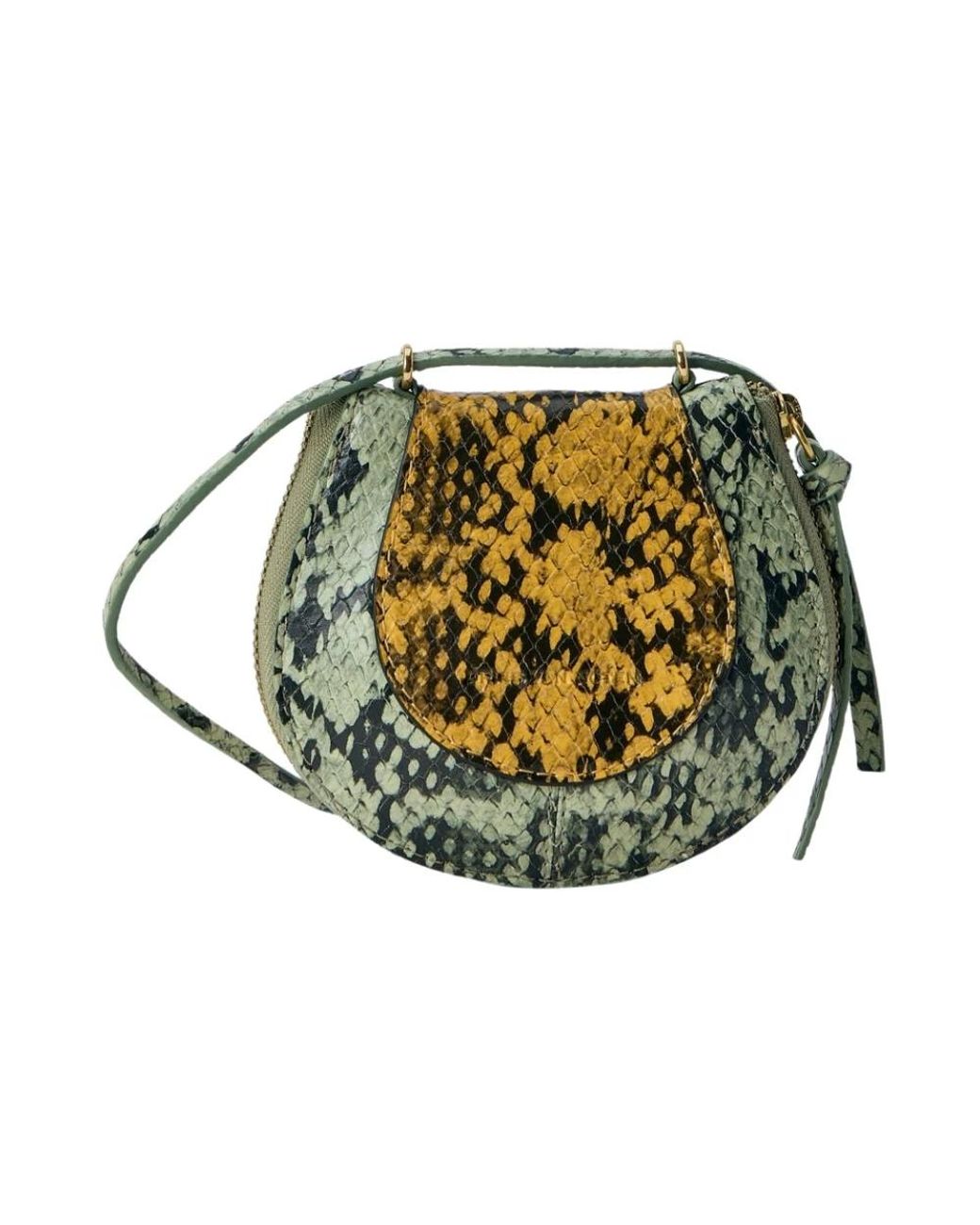 Dries Van Noten Green Cross Body Bags