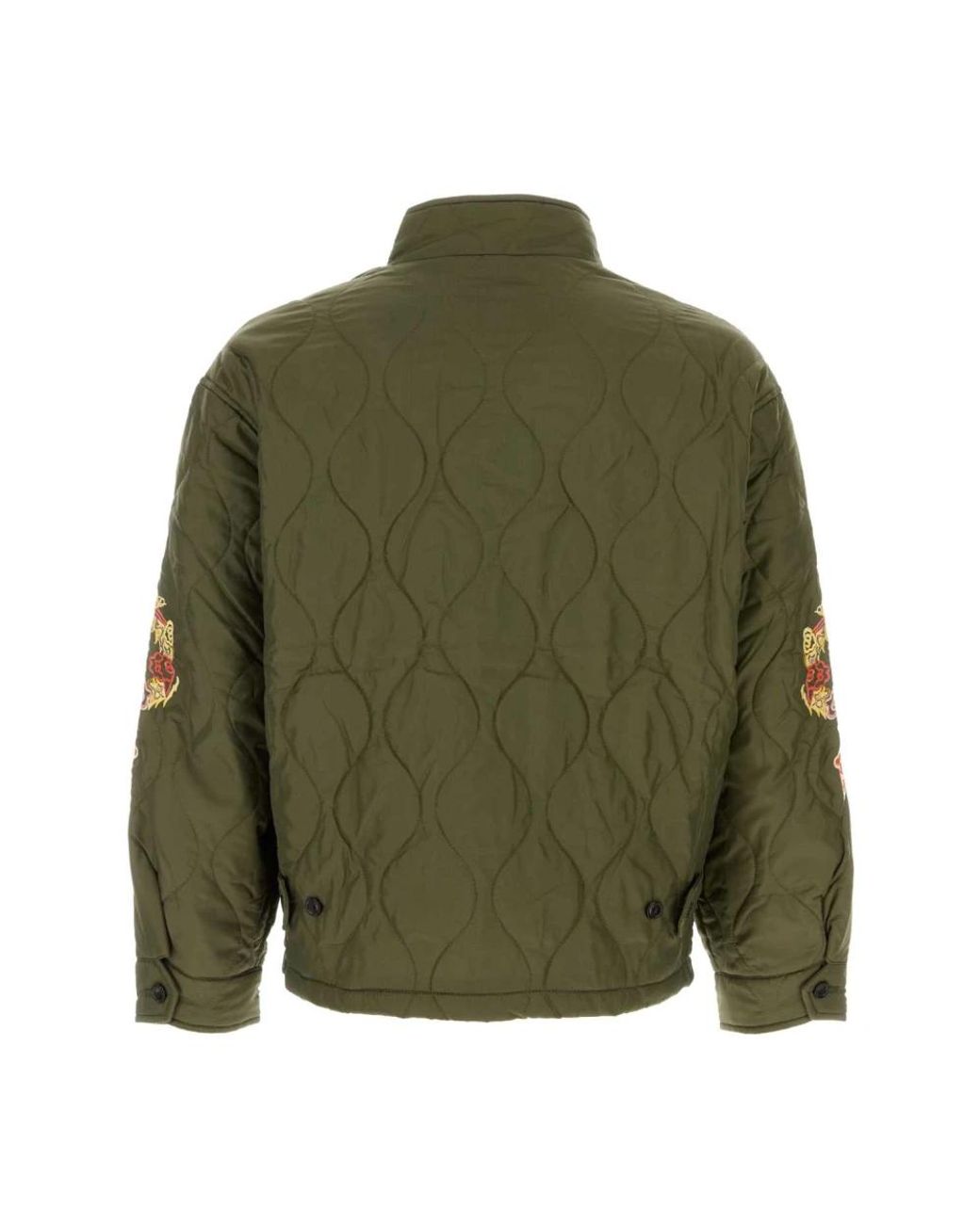 Winter Jackets Baracuta de hombre de color Green