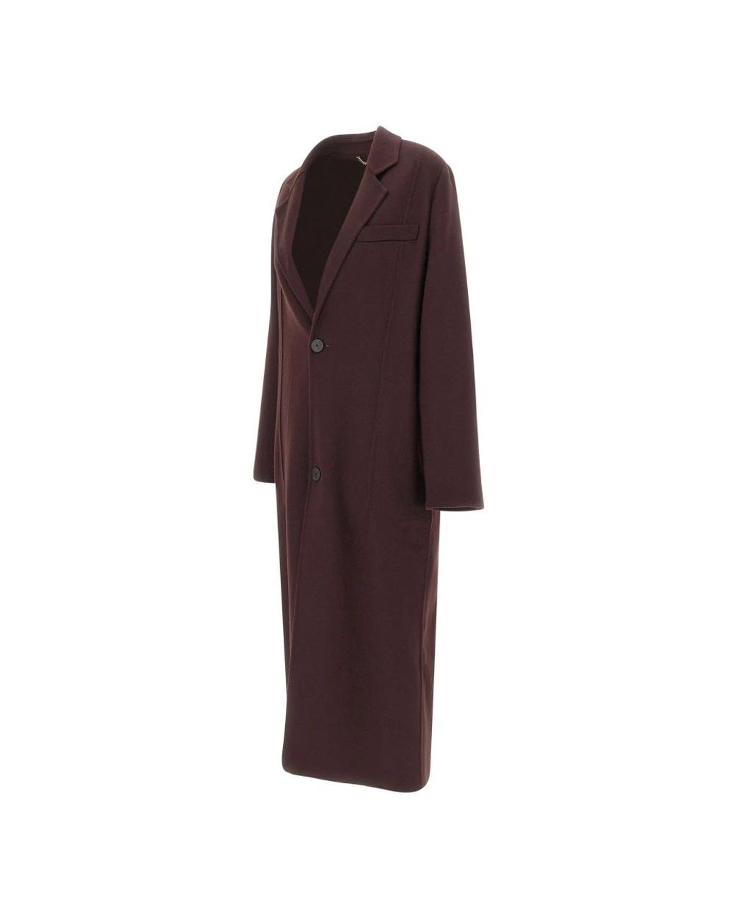 Victoria Beckham Purple Single-Breasted Coats