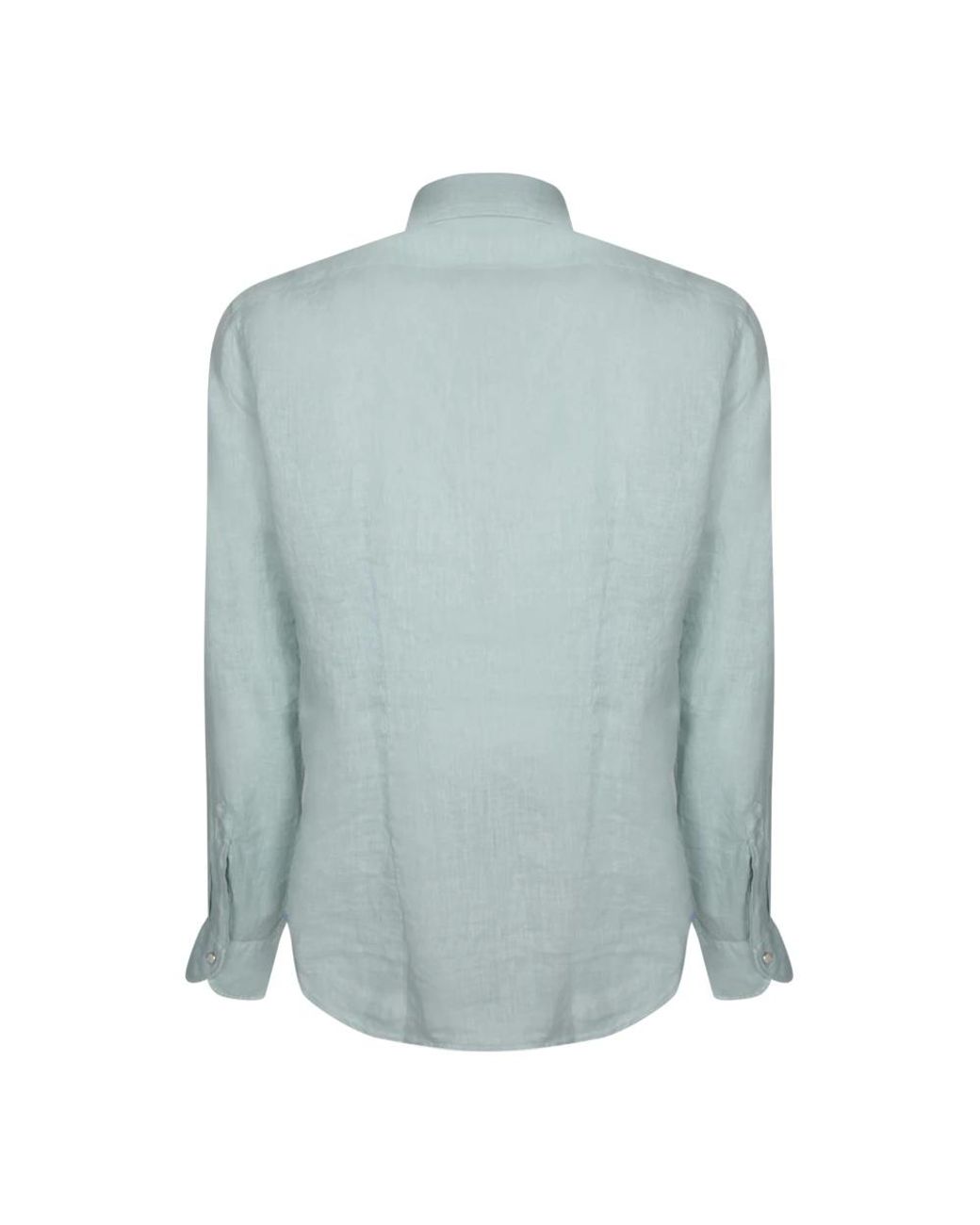 Dell'Oglio Blue Casual Shirts for men