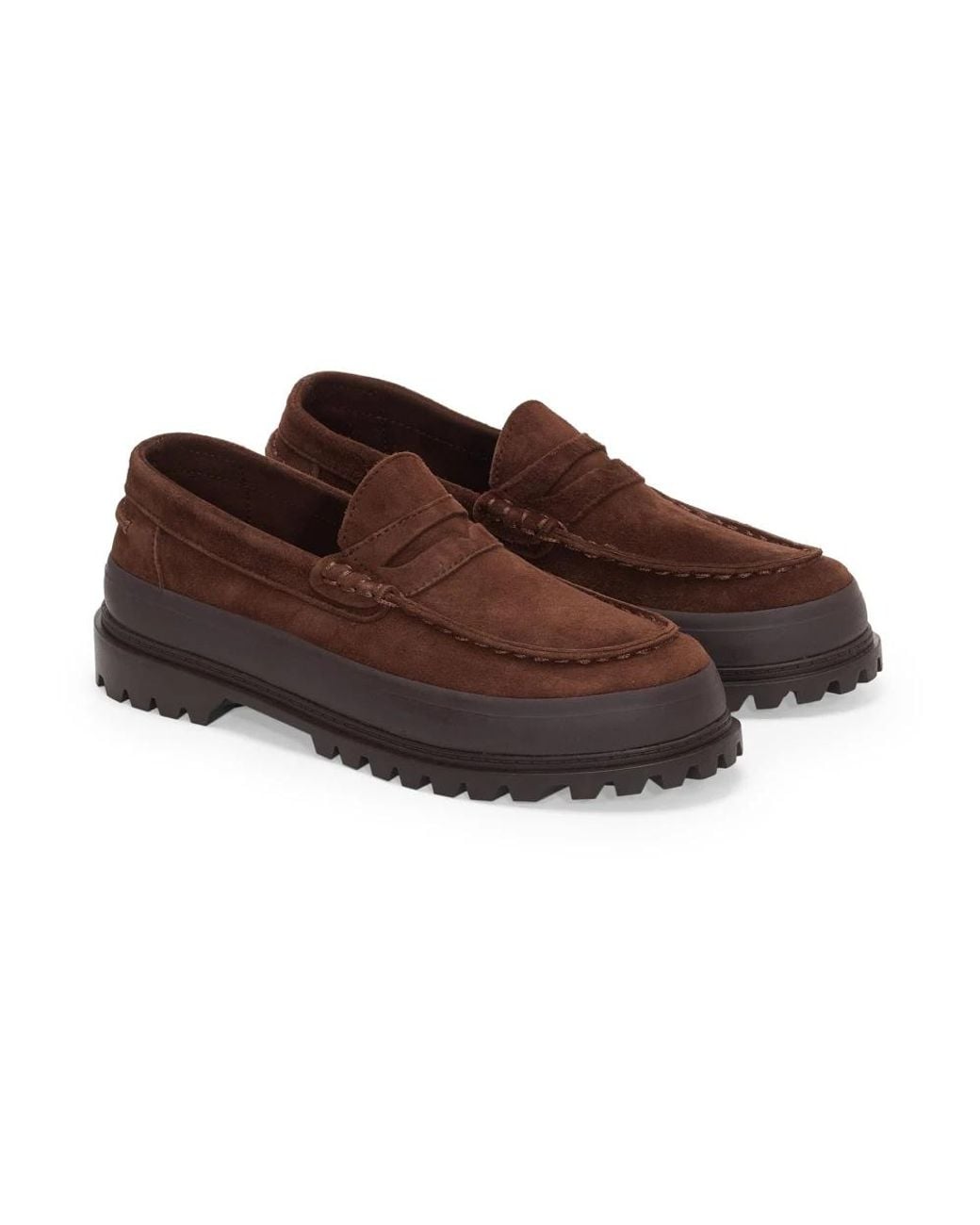 Superga Brown Loafers