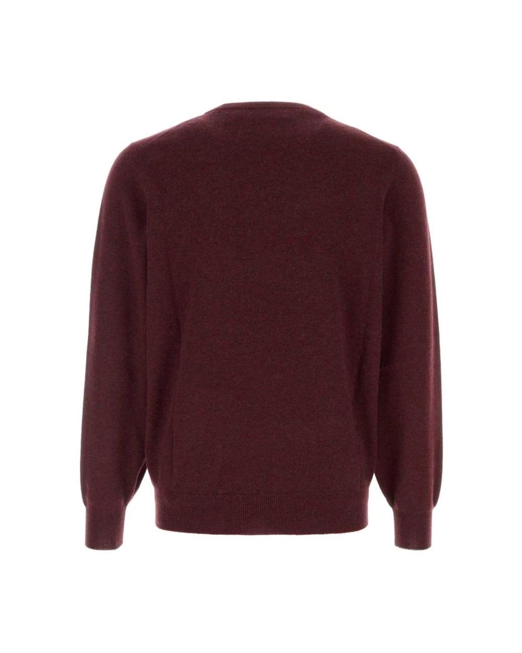 Brunello Cucinelli Purple Cashmere Knitwear for men
