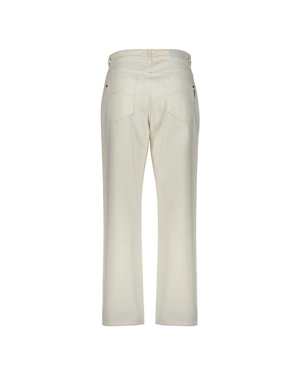 Moorer Gray Straight Fit Jeans