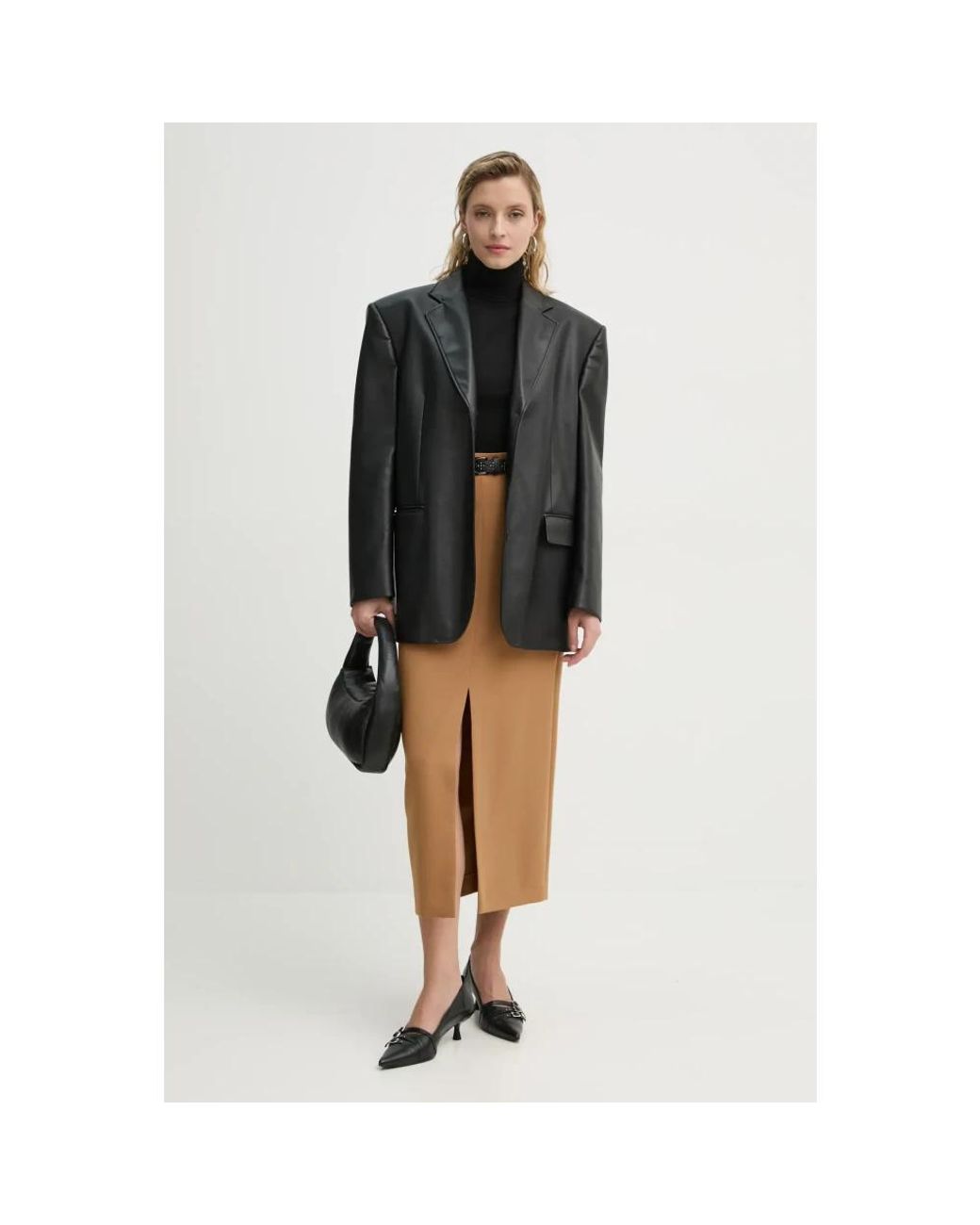 Midi Skirts Ba&sh en coloris Brown