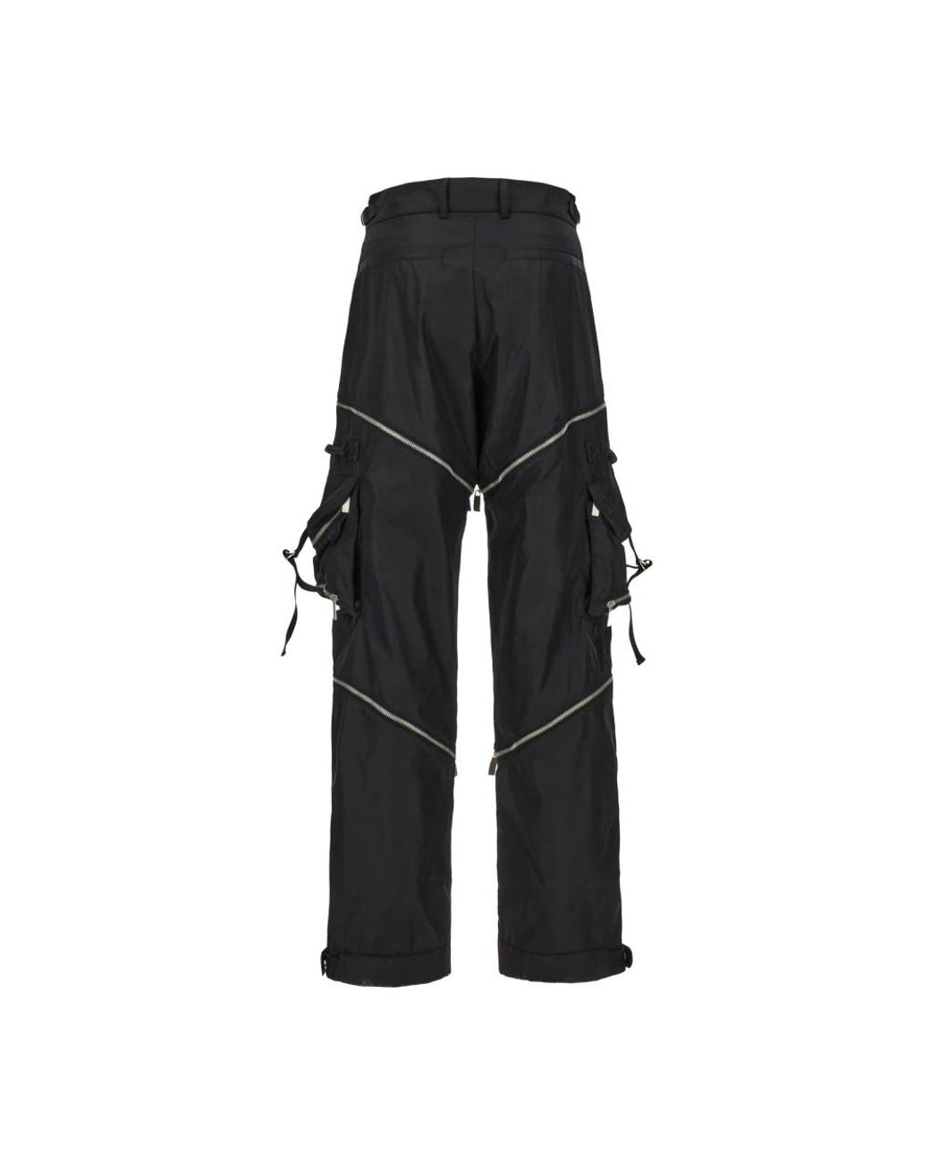 Off-White c/o Virgil Abloh Black Straight Trousers for men