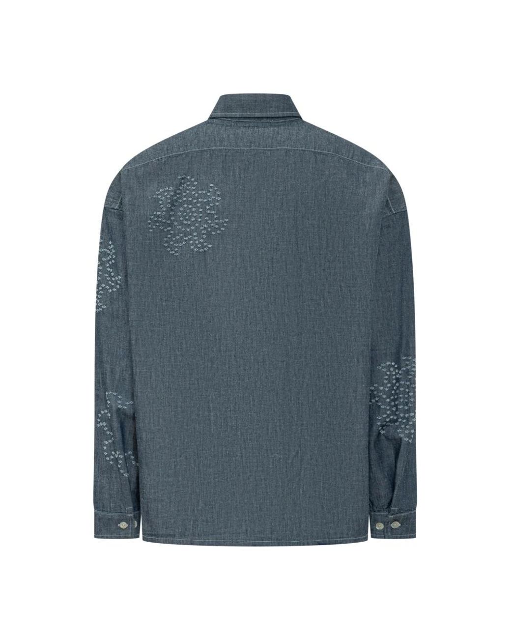 Marni Blue Denim Shirts for men