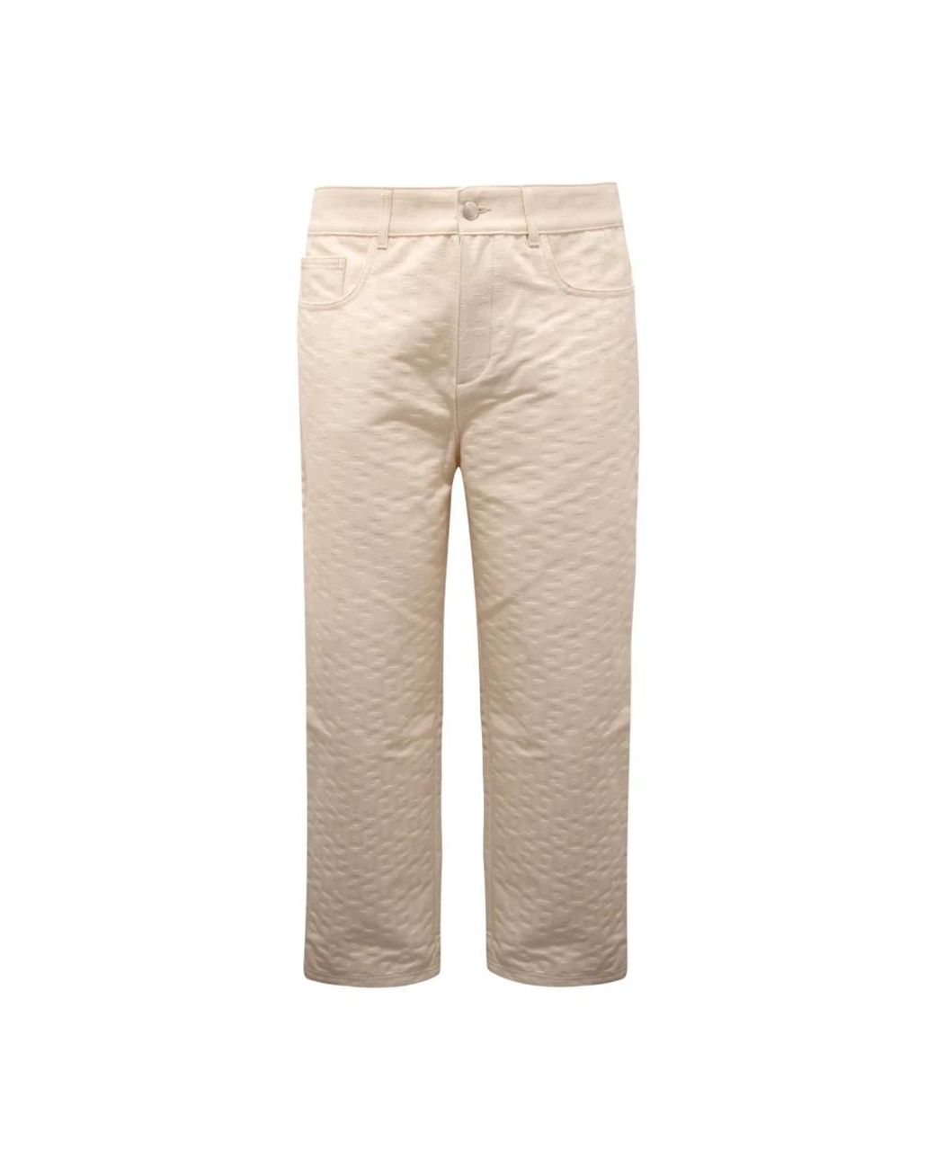 Gcds Natural Straight Fit Jeans for men
