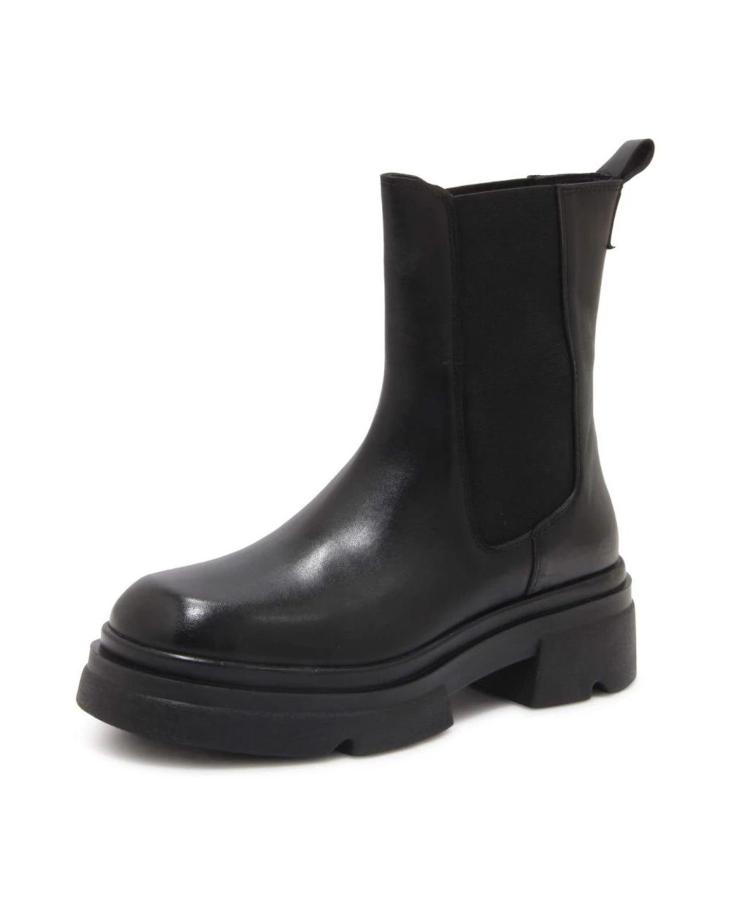 Emanuélle Vee Black Chelsea Boots