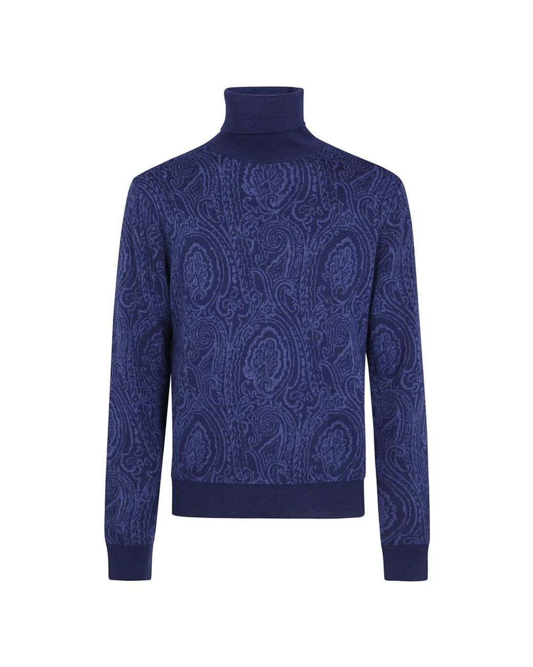 Etro Rollkragenpullover in Blue für Herren