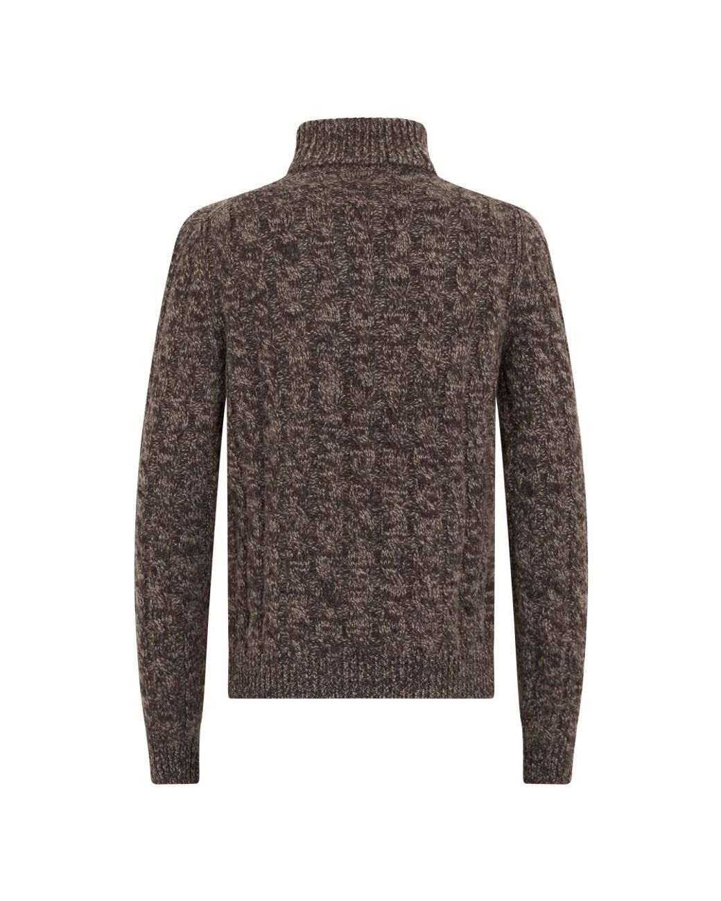 Turtlenecks Fedeli de hombre de color Brown