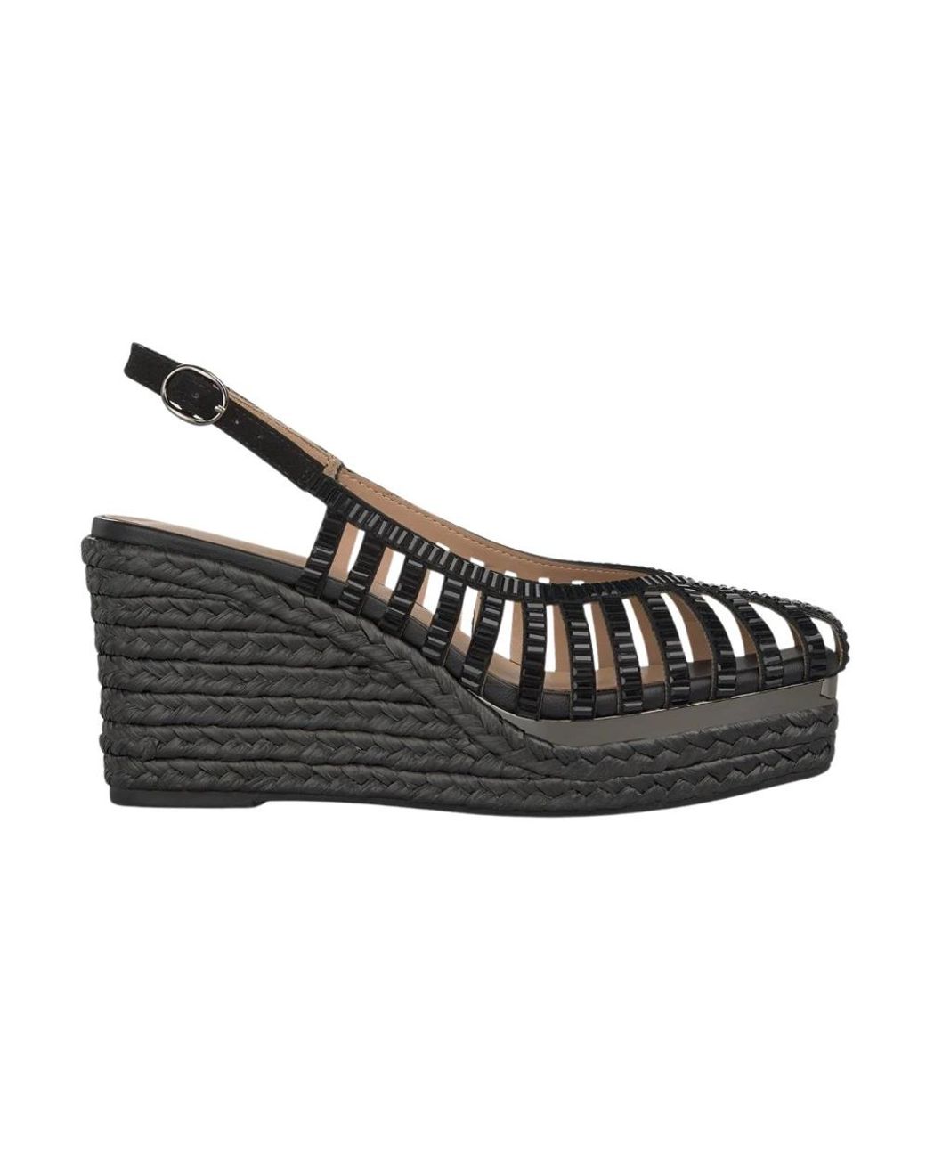 Alma En Pena. Black Wedges