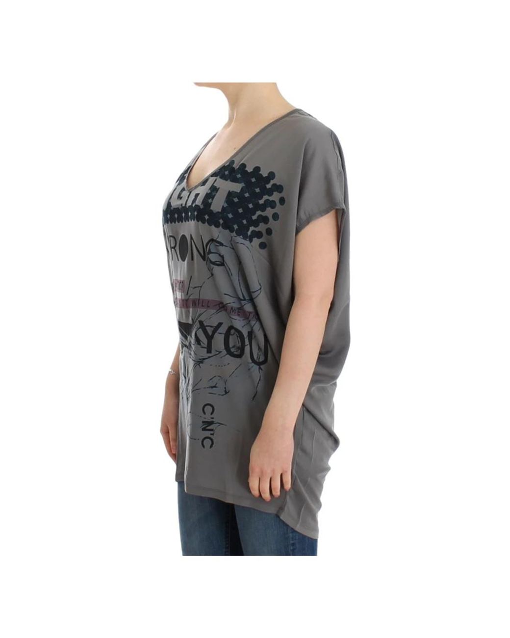 CoSTUME NATIONAL Gray T-Shirts