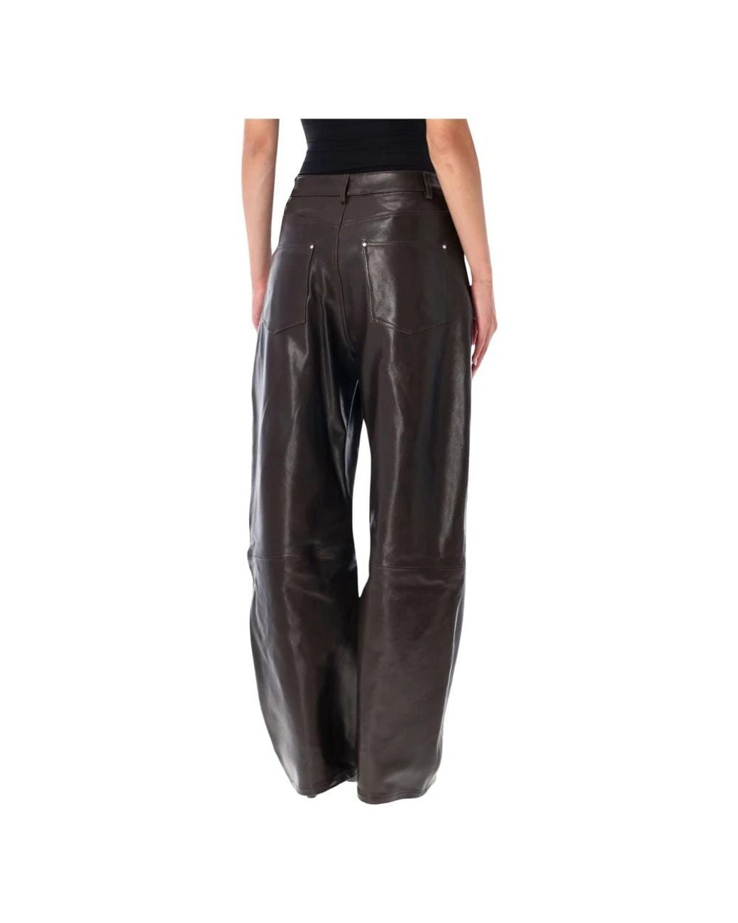 Leather Trousers Arma de color Black
