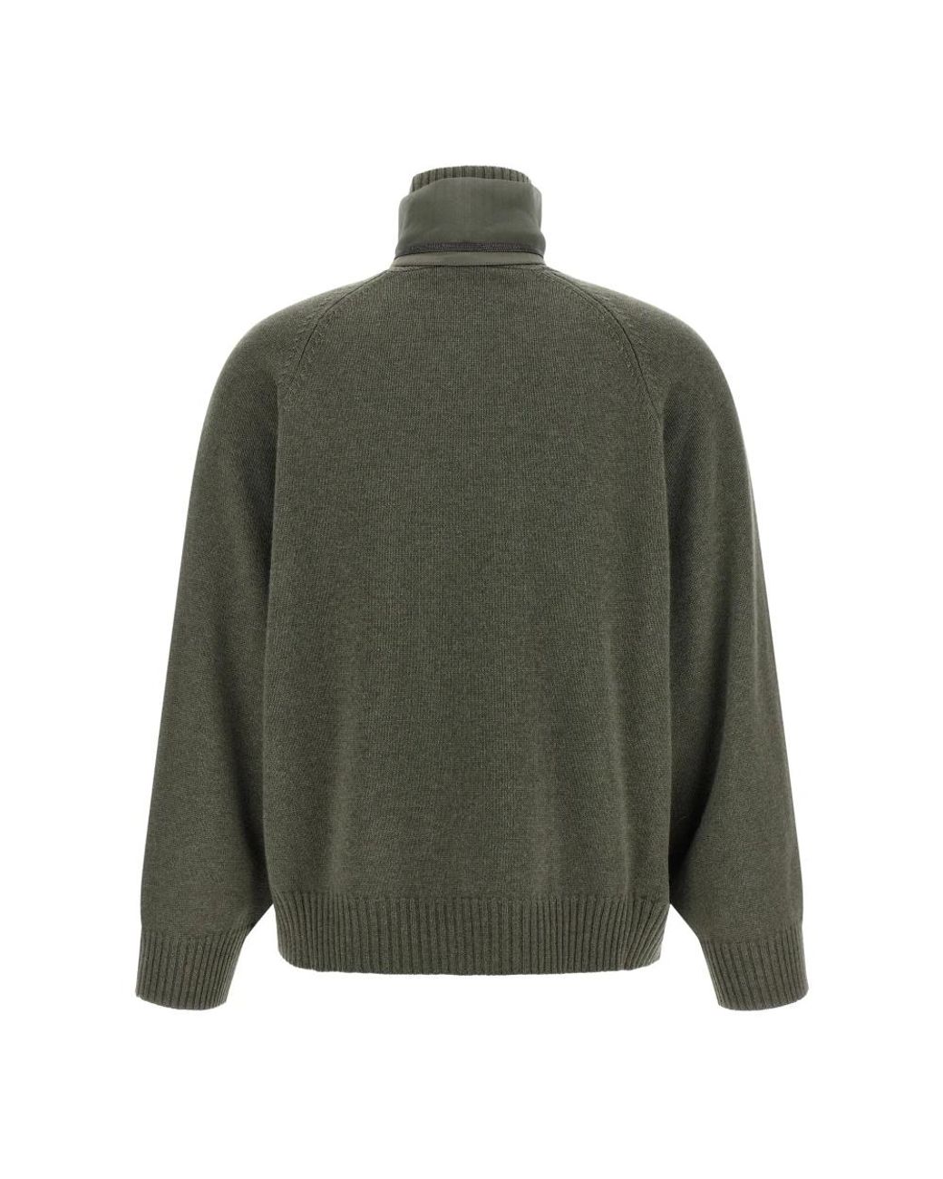 Brunello Cucinelli Green Turtlenecks