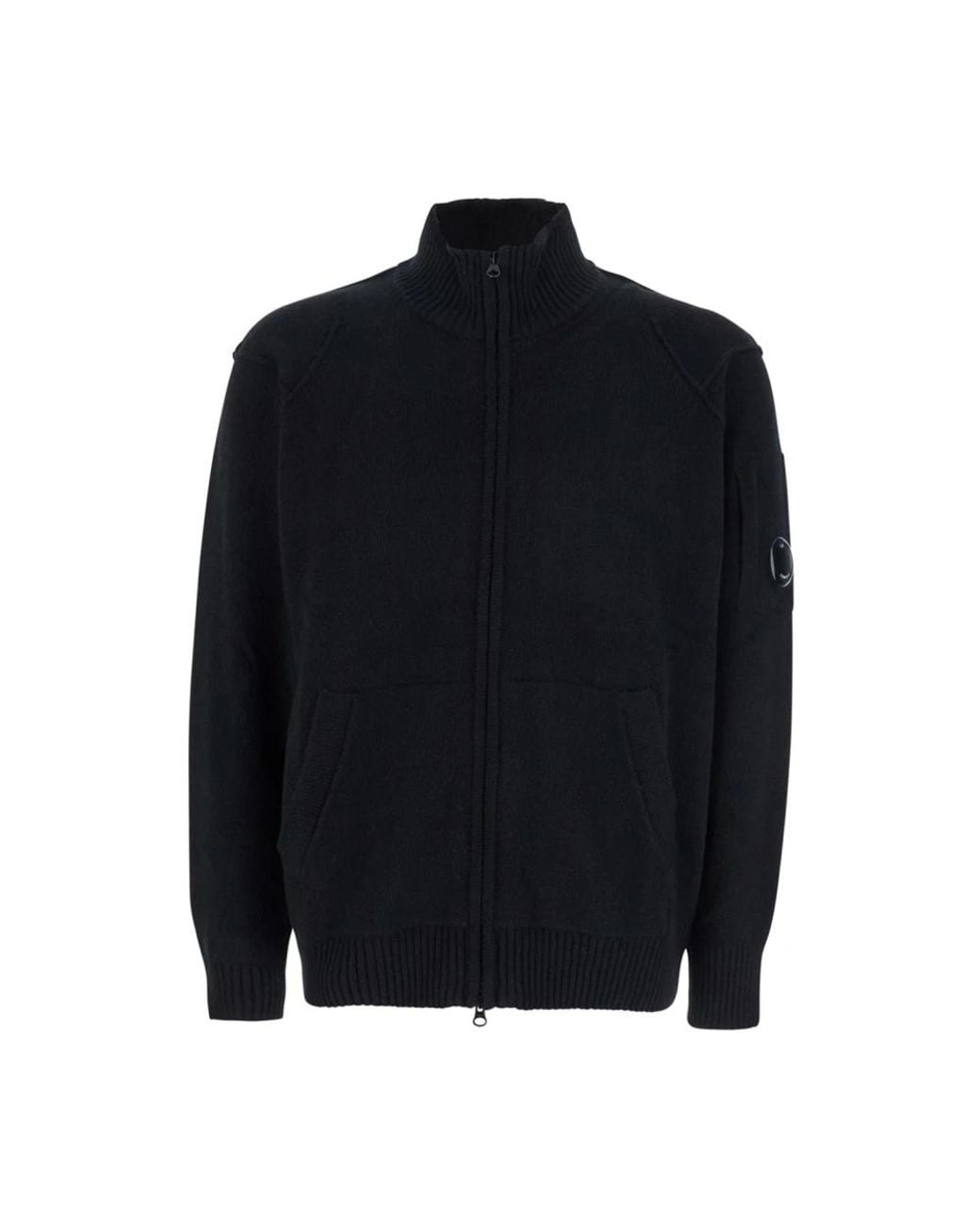 Cardigans di C P Company in Black da Uomo