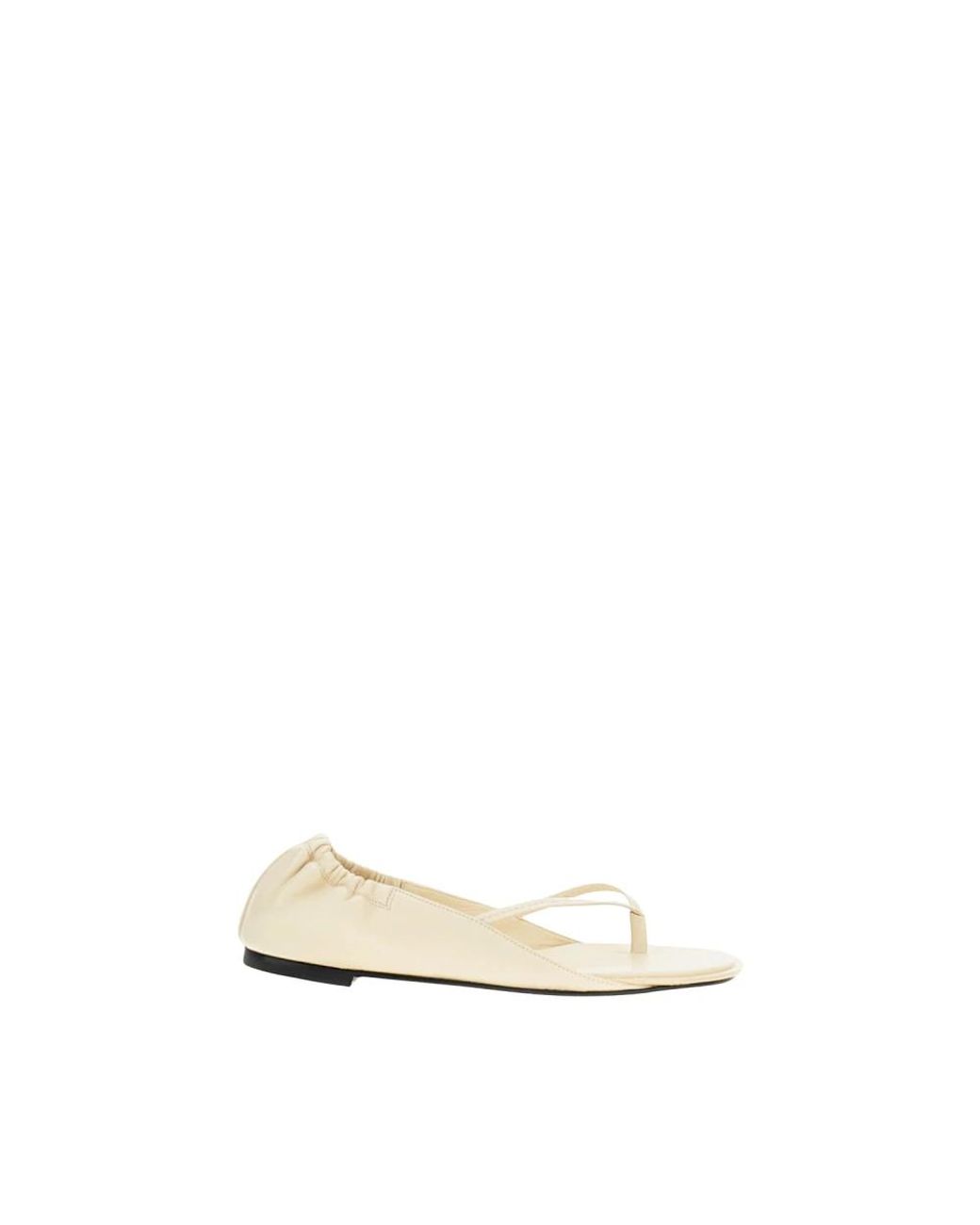 Jacquemus Natural Flat Sandals