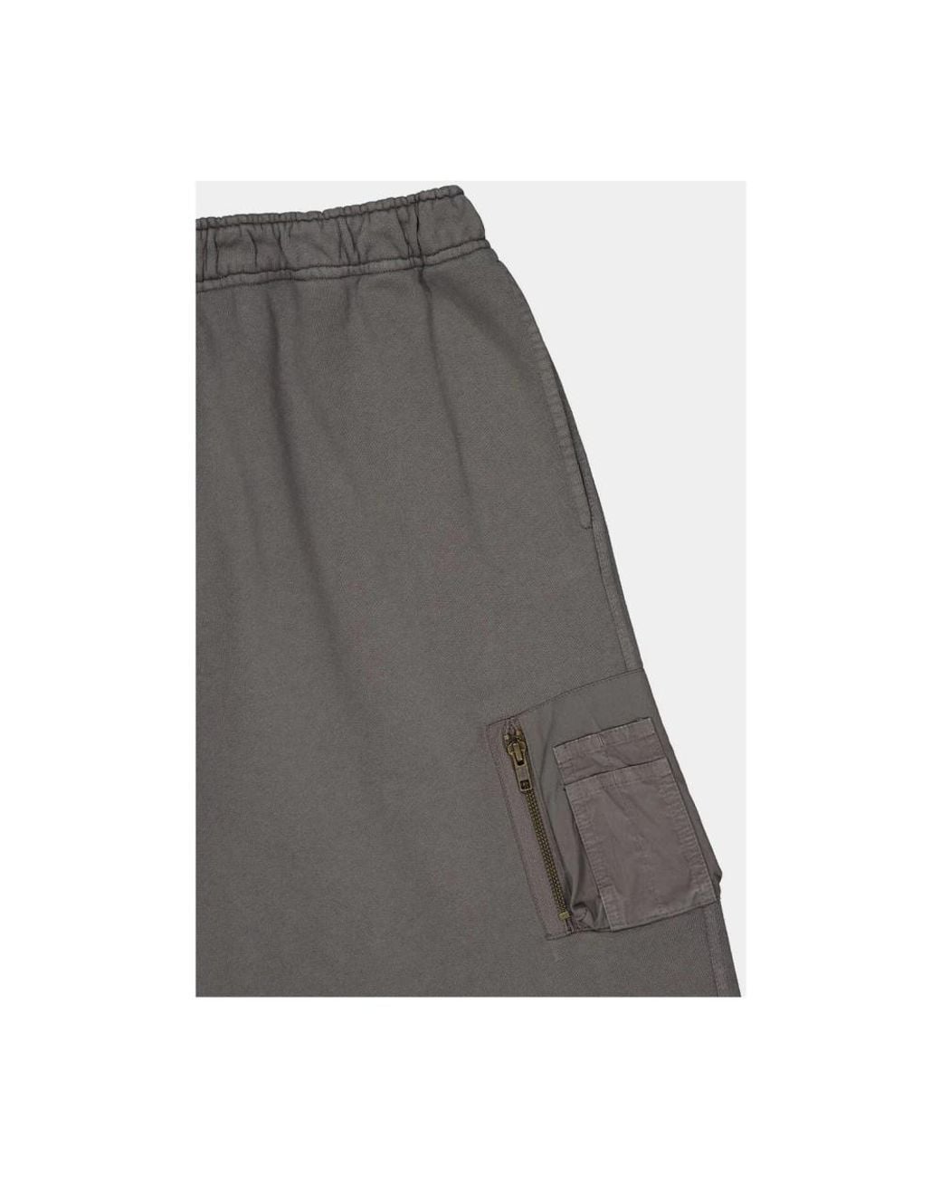 MM6 by Maison Margiela Gray Casual Shorts for men