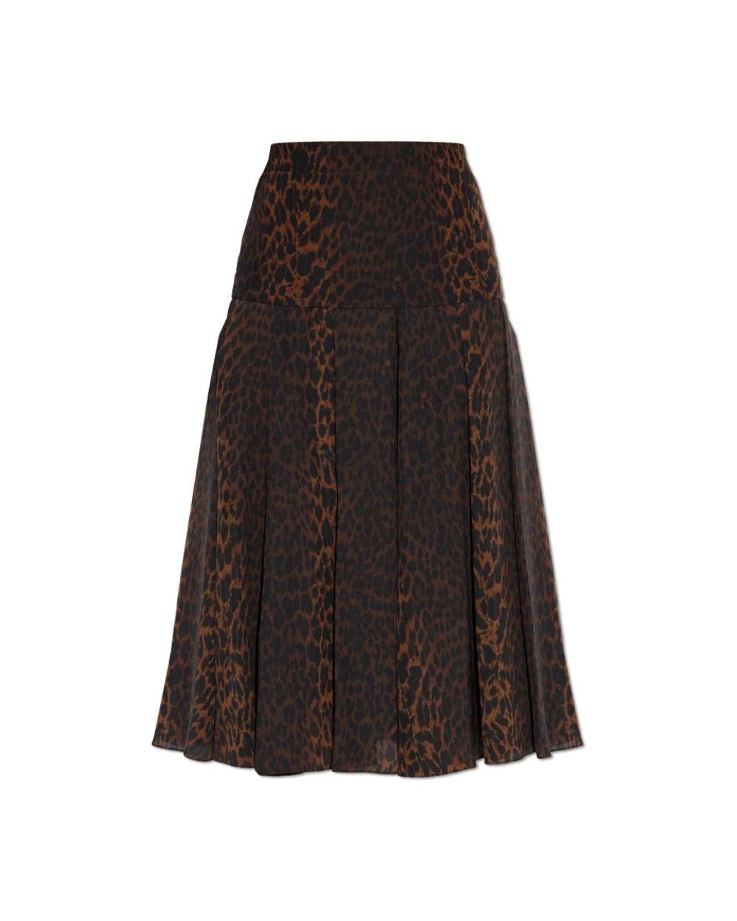 Balenciaga Brown Midi Skirts