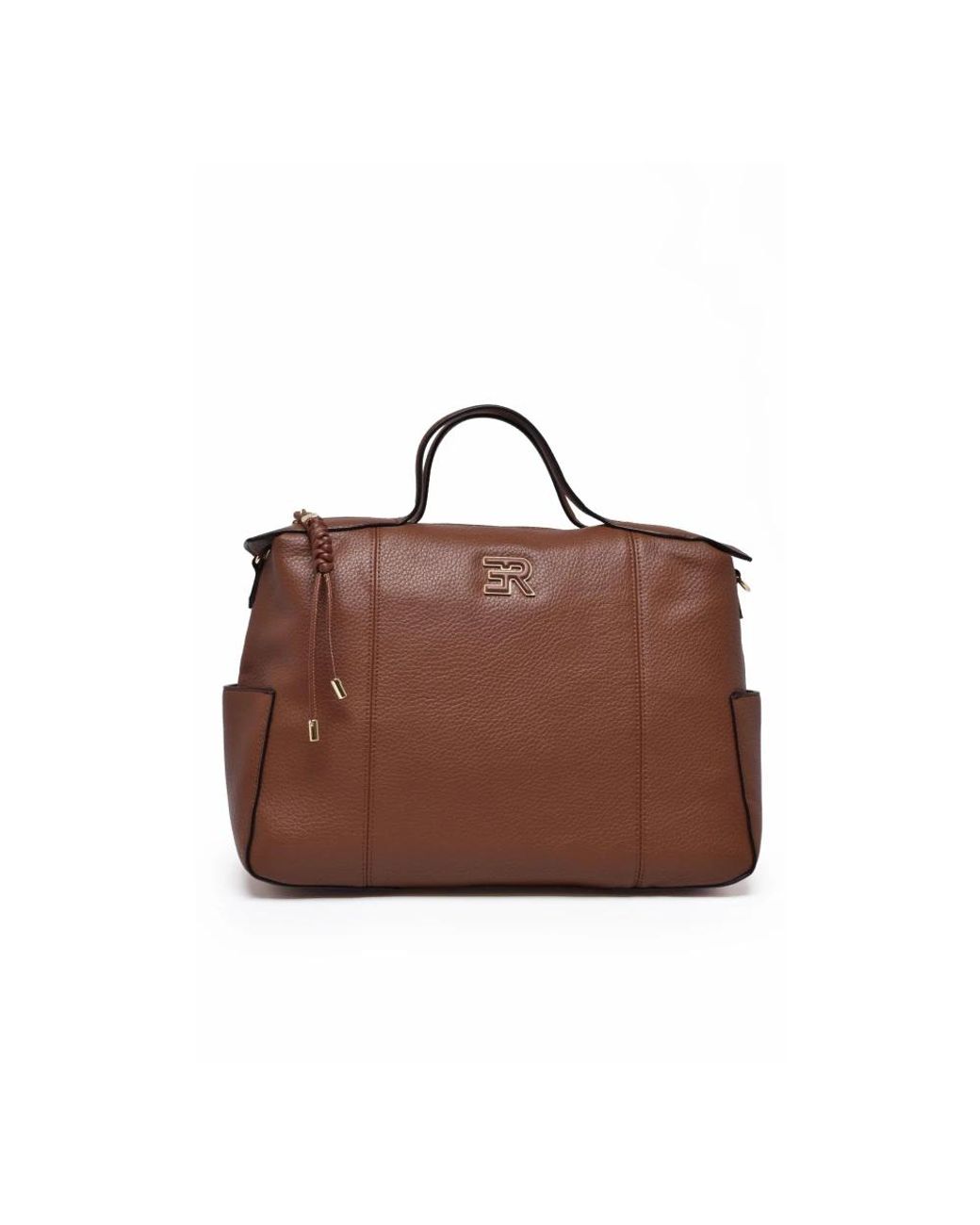 Ermanno Scervino Brown Shopping Bags