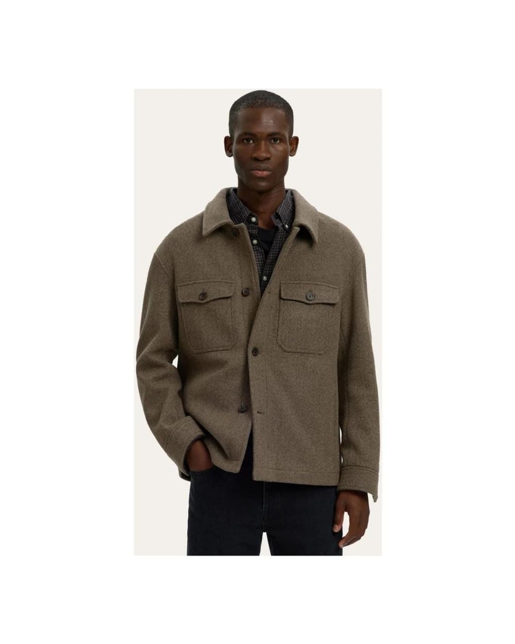 Light Jackets SELECTED de hombre de color Green