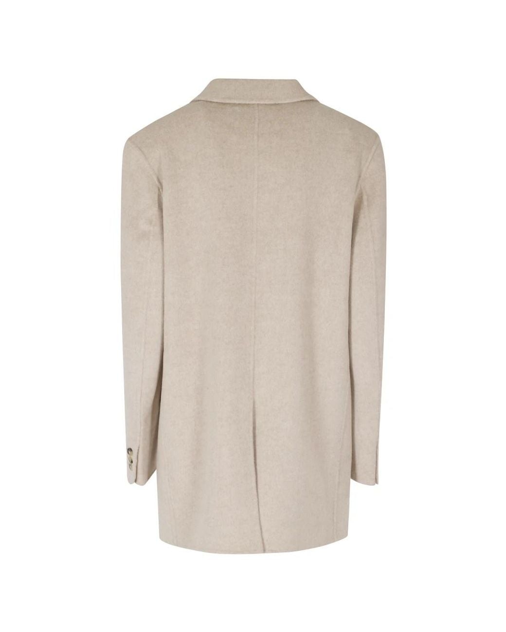 Isabel Marant Natural Single-Breasted Coats