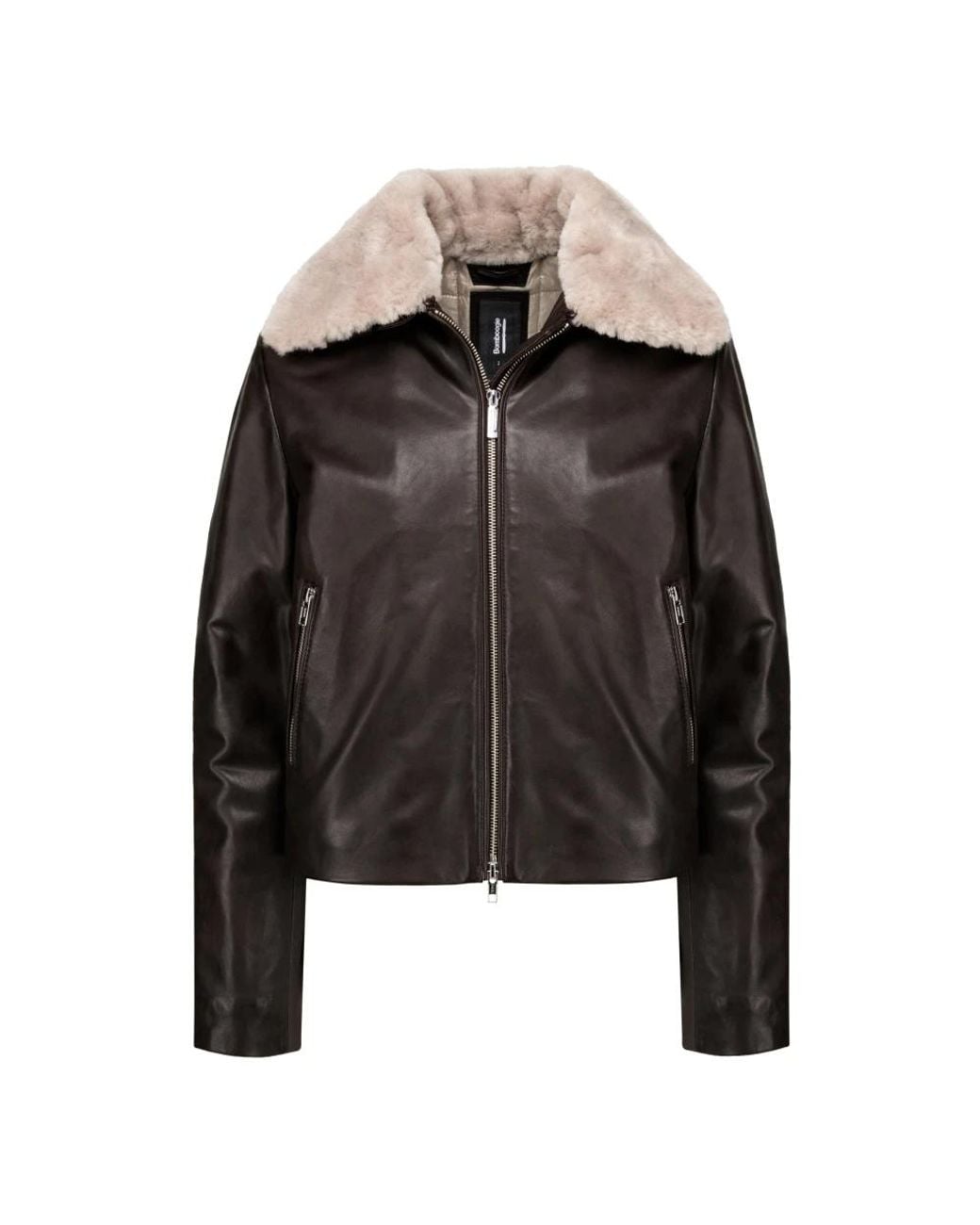 Bomboogie Black Leather Jackets