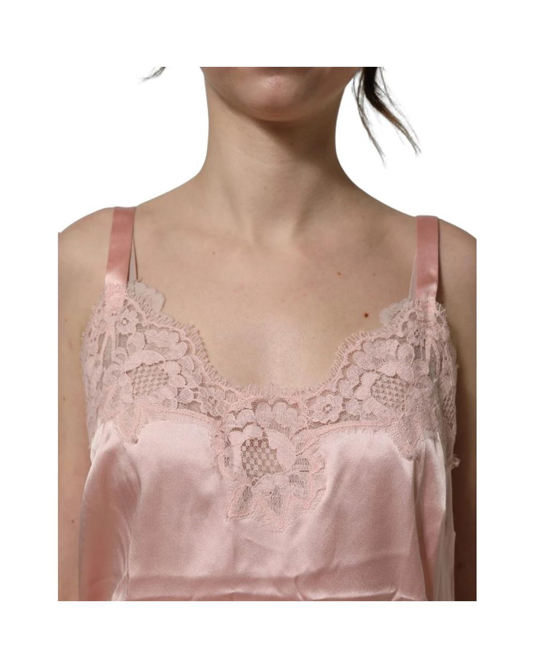 Dolce & Gabbana Pink Sleeveless Tops