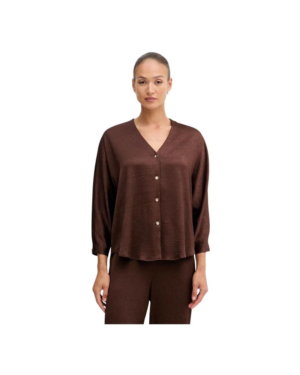 Shirts Joseph Ribkoff de color Brown