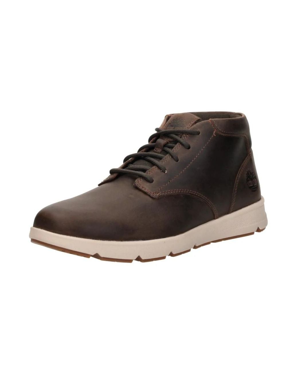 Timberland Brown Lace-Up Boots for men